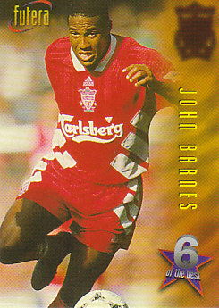John Barnes Liverpool 1998 Futera Fans' Selection #65